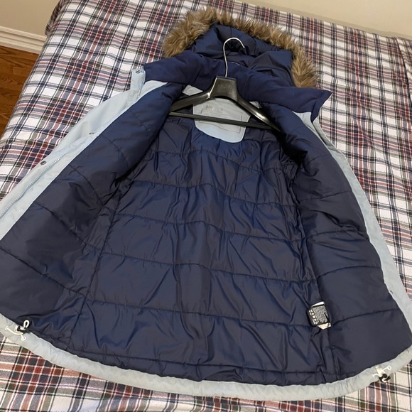 Helly Hansen light blue winter parka/ jacket XS - Picture 2 of 5